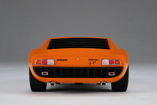 Amalgam Lamborghini Miura P400 SV - Orange 1:18 Modell