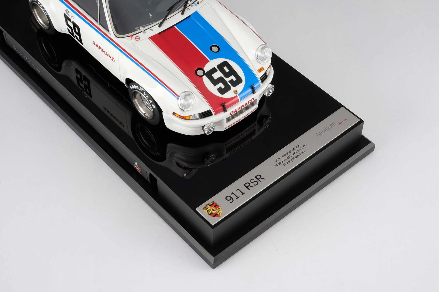 Amalgam Porsche 911RSR (1973) 2.8 Brumos Winner Daytona 1973 59 1:18