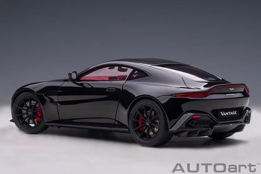 AutoArt Aston Martin Vantage 2019 - Jet Black 1:18 Modell