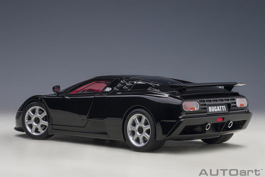 AutoArt Bugatti EB110 SS 1992 - Nero Vernice 1:18 Modell