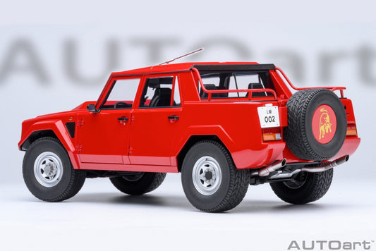 AutoArt Lamborghini LM002 - Rosso Siviglia 1:18 Modell