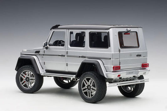 AutoArt Mercedes-Benz G500 4×4² - Iridium Silver Metallic 1:18 Modell_Artexio