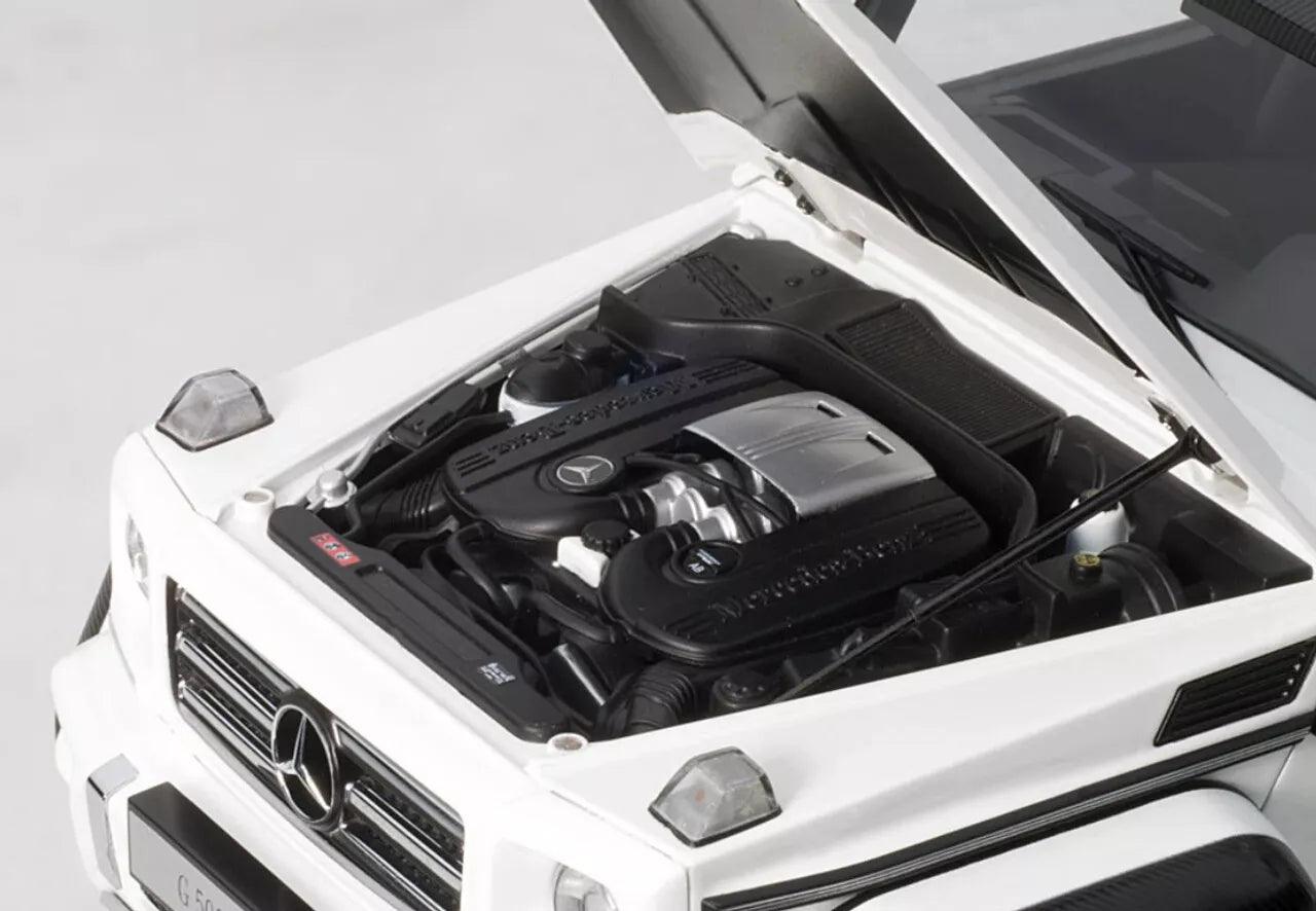 AutoArt Mercedes-Benz G500 4x4² 2016 - Gloss White 1:18 Modell_Artexio