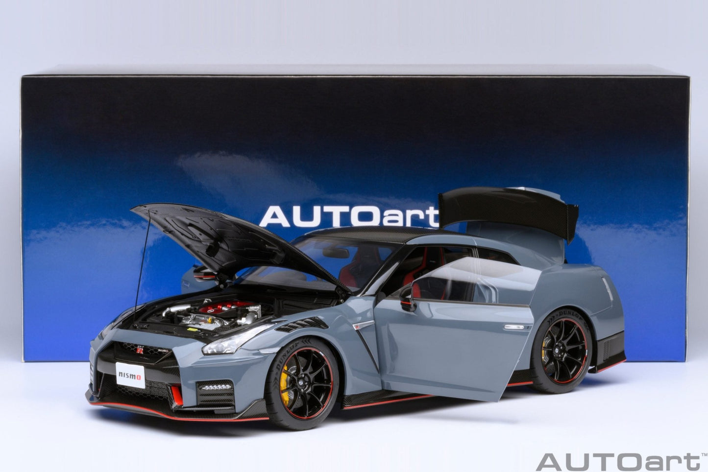 AutoArt Nissan GT-R (R35) Nismo 2022 Special Edition (Nismo Stealth Gray) 1:18 Modell_Artexio