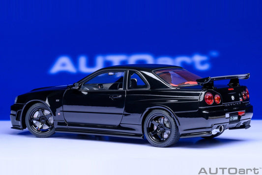 AutoArt Nissan Skyline GT - R (R34) Z - tune - Black Pearl 1:18 Modell
