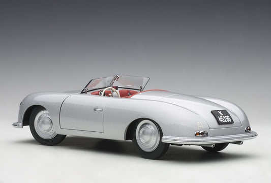 AutoArt Porsche 356 Number 1 - Silver 1:18 Modell