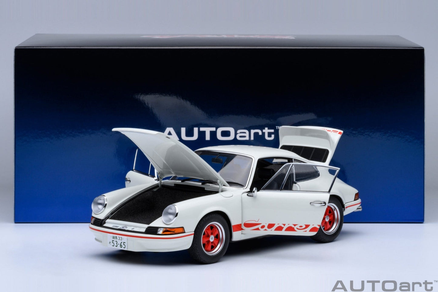 AutoArt Porsche 911 Carrera 2.7 RS THE CIRCUIT WOLF 1:18 Modell
