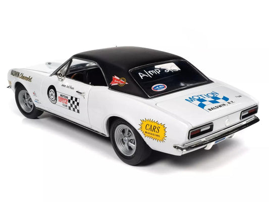 Autoworld Chevrolet Camaro SS (Baldwin Motion) Ermine White 1:18 Modell