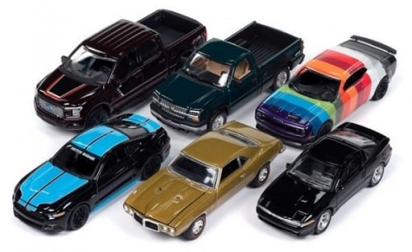 Autoworld Premium Assortment Release 1 Series B (Set von 6 Modellen) 1:64 Modelle