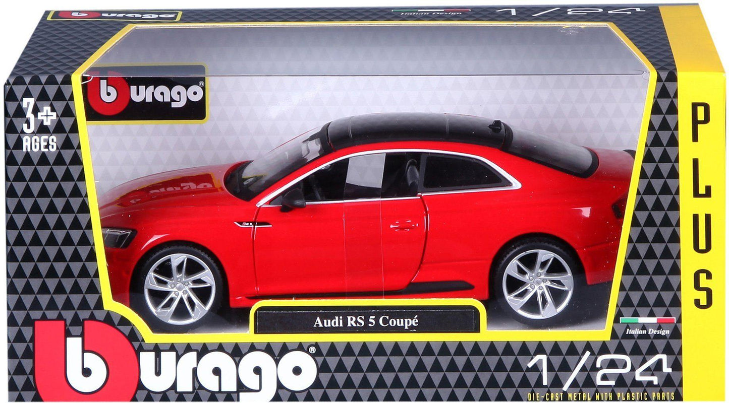 Bburago Audi RS 5 Coupe 2019 - Red 1:24 Modell