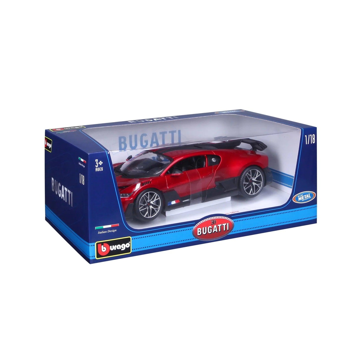 Bburago Bugatti Divo - Red 1:18 Modell