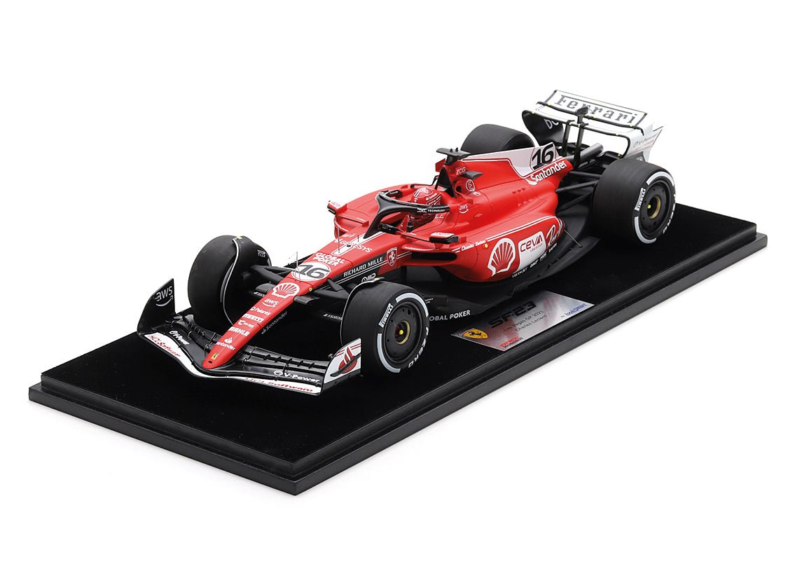 Bburago Ferrari F1 SF-23 Team Scuderia Ferrari #55 Las Vegas USA GP 2023 Carlos Sainz 1:18 Modell