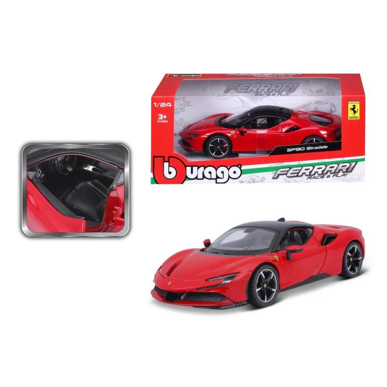 Bburago Ferrari SF90 Stradale - Red 1:24 Modell