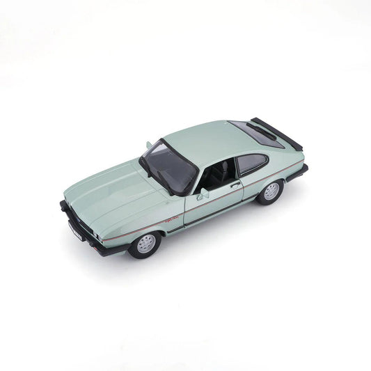 Bburago Ford Capri 1982 - Light Green 1:24 Modell