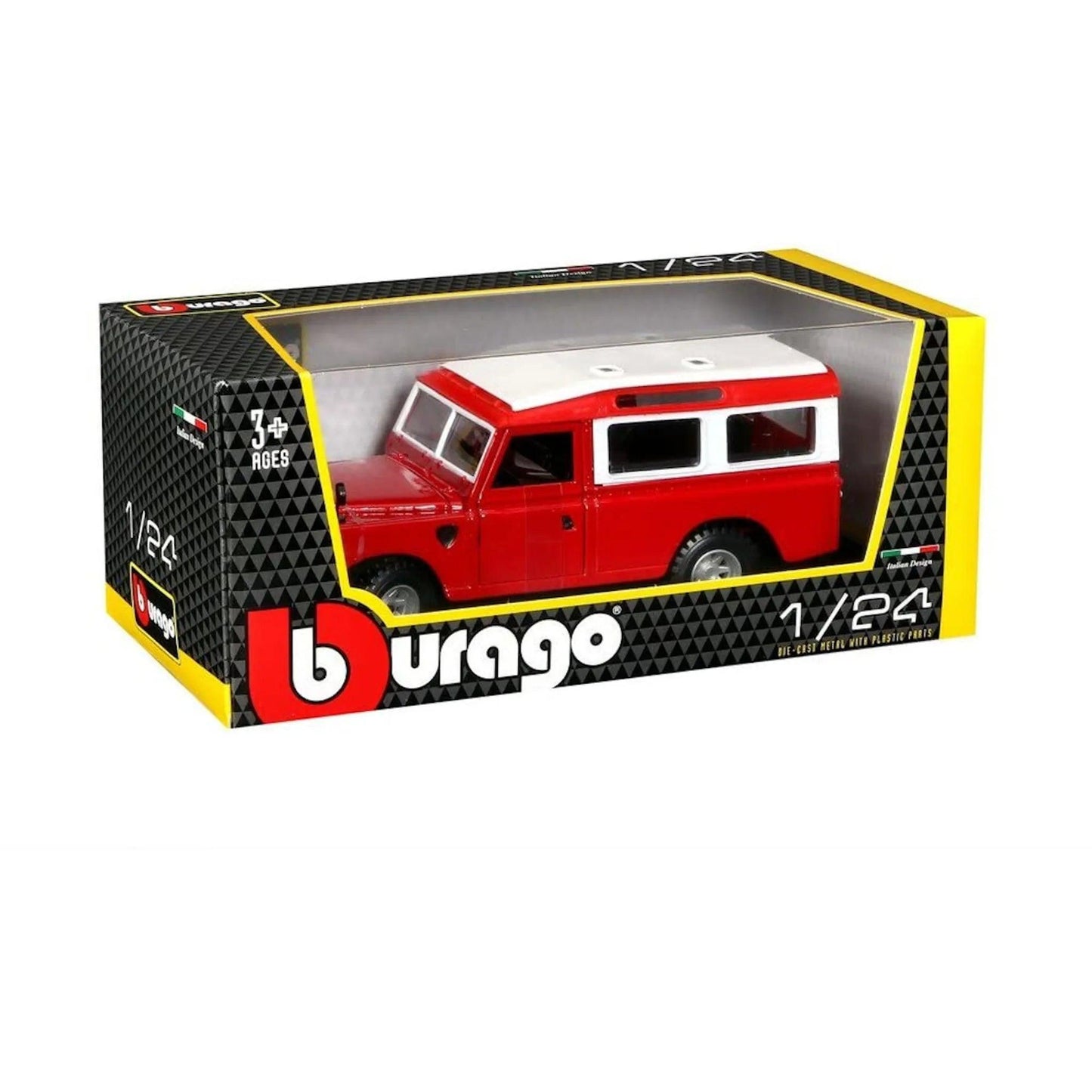 Bburago Land Rover 110 - Red 1:24 Modell