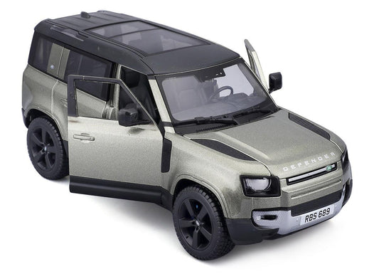 Bburago Land Rover Defender 110 - 4 Door Version - Green 1:24 Modell