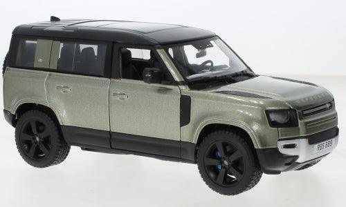 Bburago Land Rover Defender 110 - 4 Door Version - Green 1:24 Modell