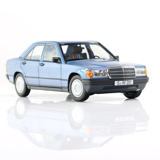 Bburago Mercedes Benz 190E 1987 - Blue 1:24 Modell