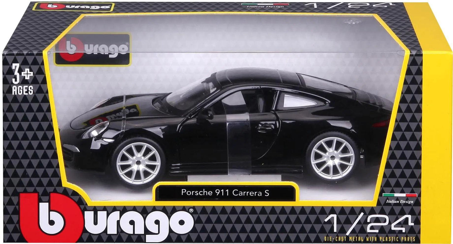 Bburago Porsche 911 (991) Carrera S - Black 1:24 Modell