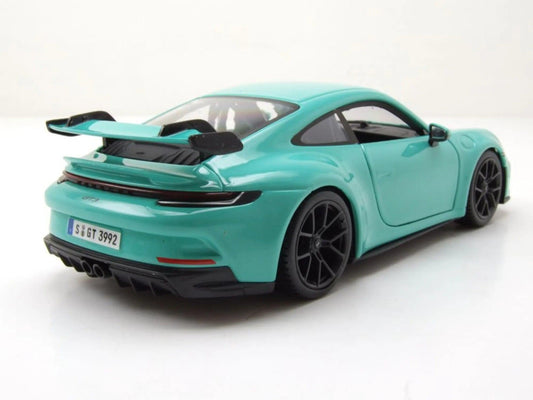 Bburago Porsche 911 GT3 (992) 2021 - Green 1:24 Modell