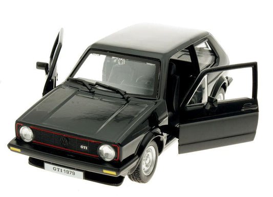 Bburago VW Golf 1 GTI 1979 - Black 1:24 Modell