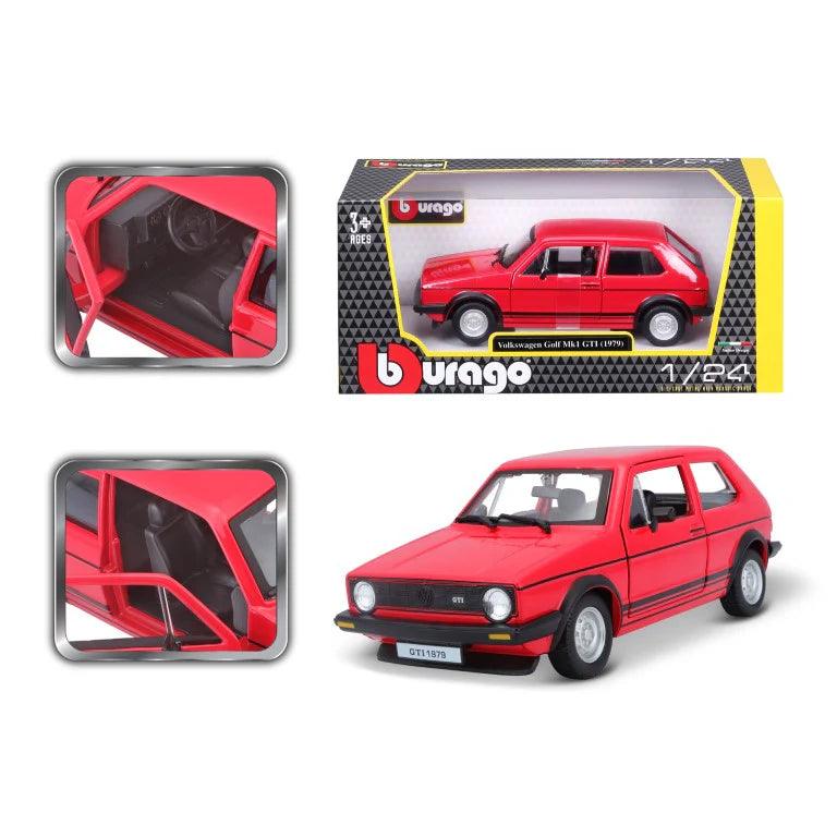 Bburago VW Golf 1 GTI 1979 - Red 1:24 Modell