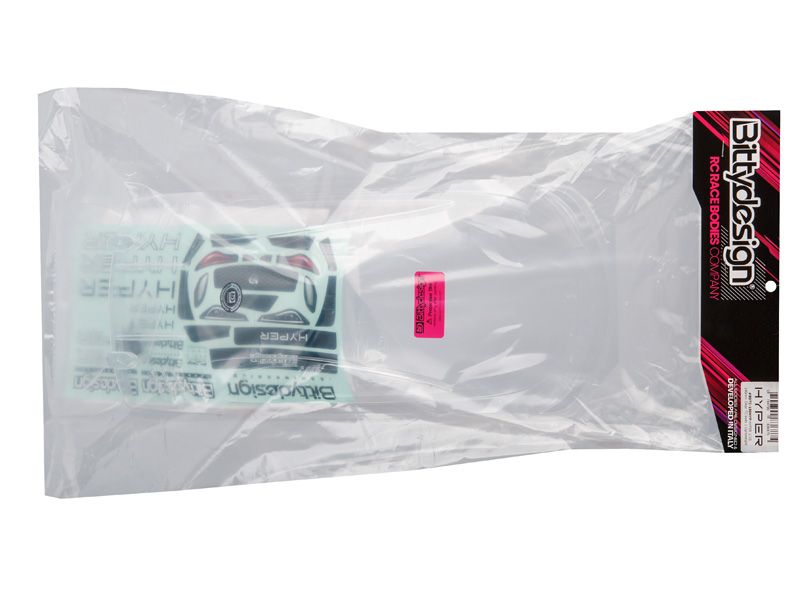 Bittydesign 1:10 Touring 190mm HYPER Lexankarosserie Light