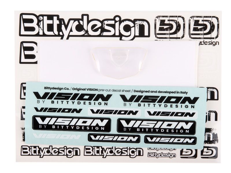 Bittydesign VISION Associated RC8B3 Lexankarosserie vorgeschnitten