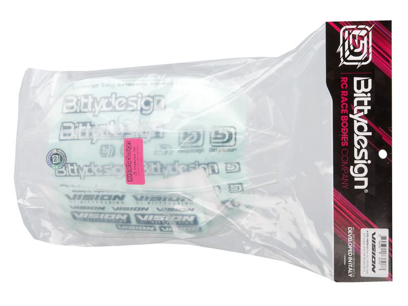 Bittydesign VISION Hot Bodies E819 Lexankarosserie vorgeschnitten