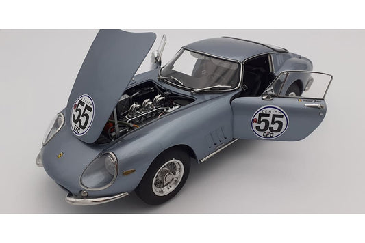 CMC Modelcars Ferrari F275 GTB/C light blue, chassis No. 9057 1:18 Modell