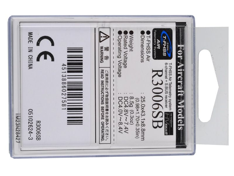 Futaba R3006SB Empfänger 2,4GHz T - FHSS Telemetrie