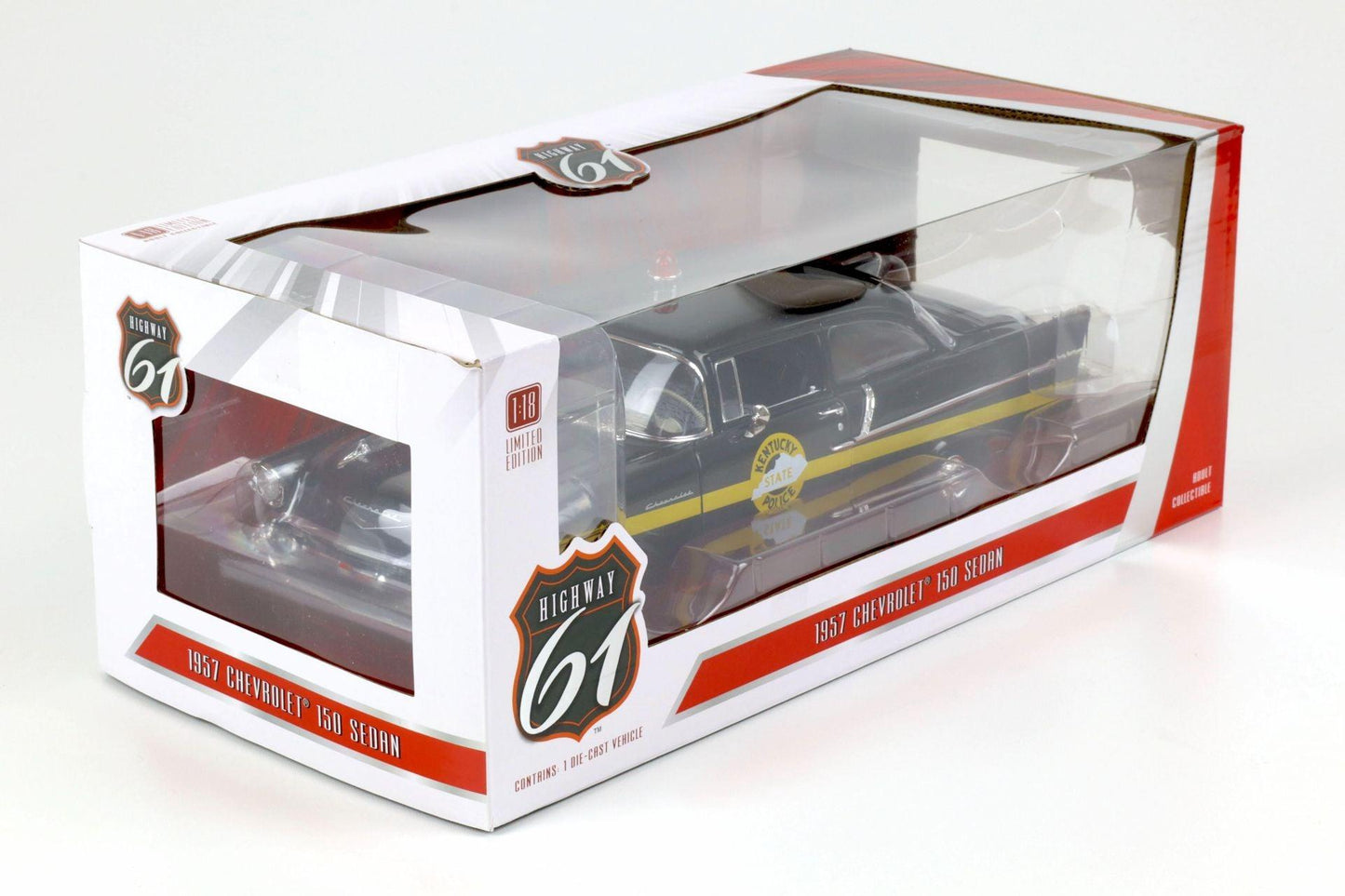 Highway61 Chevrolet 150 Sedan - Kentucky State Police 1957 1:18 Modell