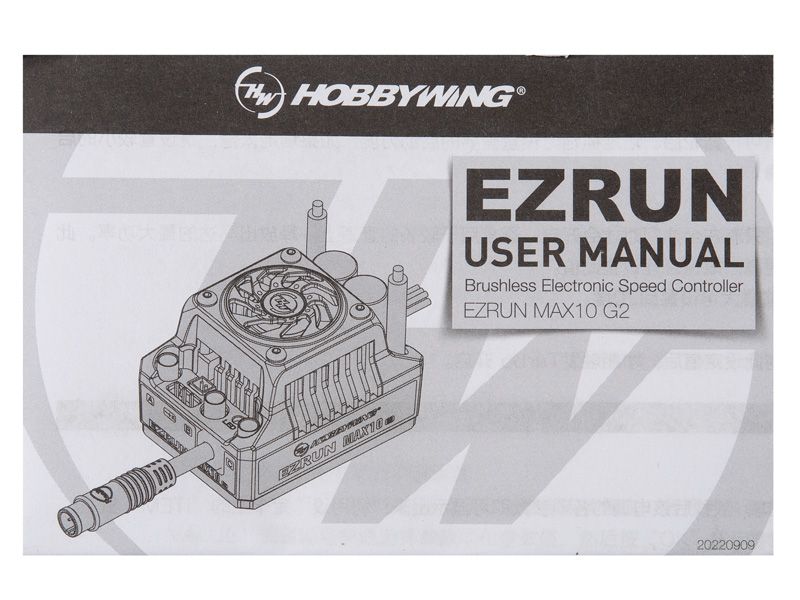 Hobbywing Ezrun MAX10 G2 Regler 80 Amp, 2 - 3s LiPo, BEC 5A