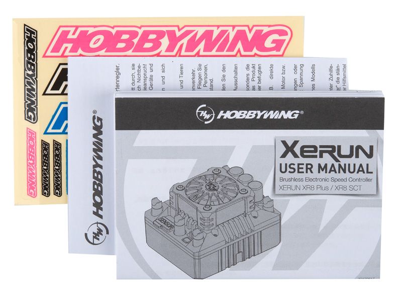 Hobbywing Xerun XR8 Plus Brushless Regler 150A 2 - 6S LiPo 1:8 Buggy Truggy Fahrzeuge