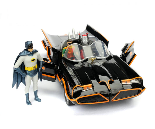 Jadatoys Batmobile Classic TV Series 1966 with Figures 1:24 Modell
