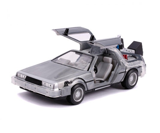 Jadatoys DeLorean DMC - 12 Time Machine Back to the Future 2 1:24 Modell
