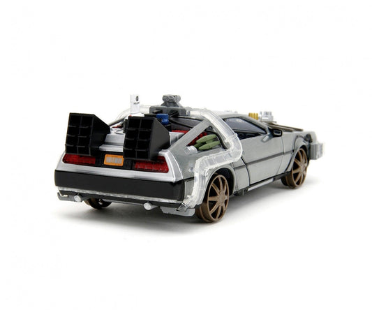 Jadatoys DeLorean DMC - 12 Time Machine (Back to the Future 3) 1:24 Modell