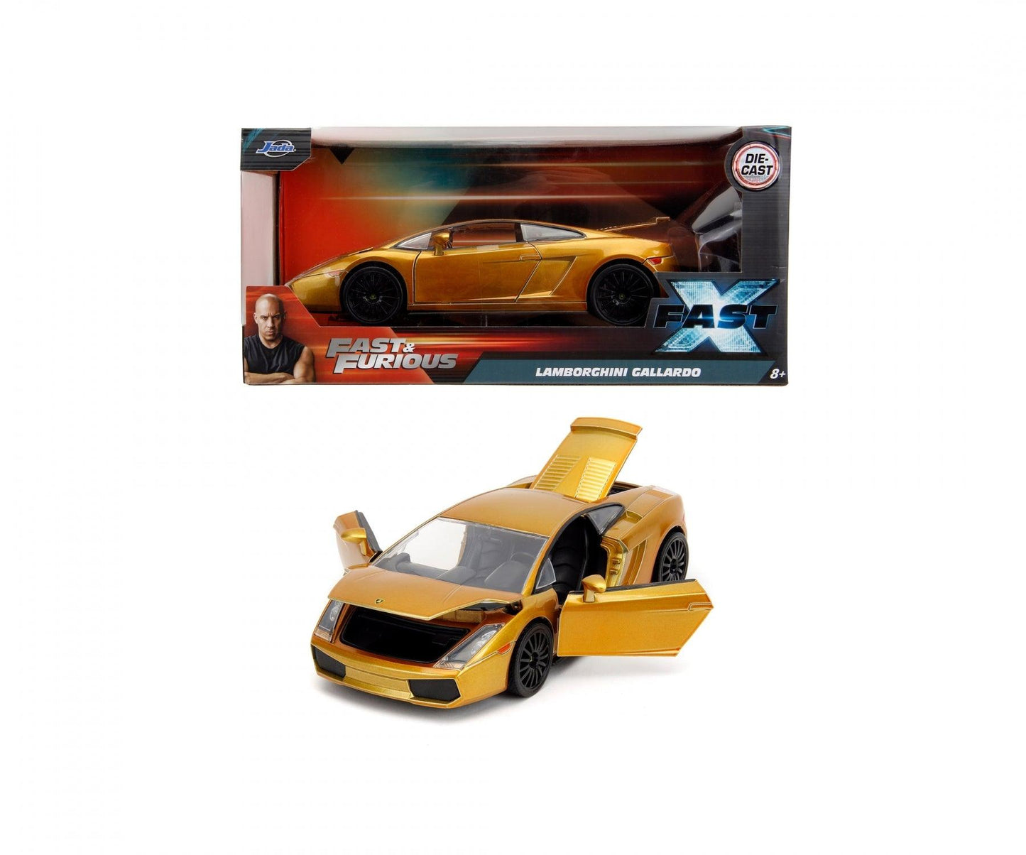 Jadatoys Lamborghini Gallardo (Fast X) - Fast & Furious 1:24 Modell