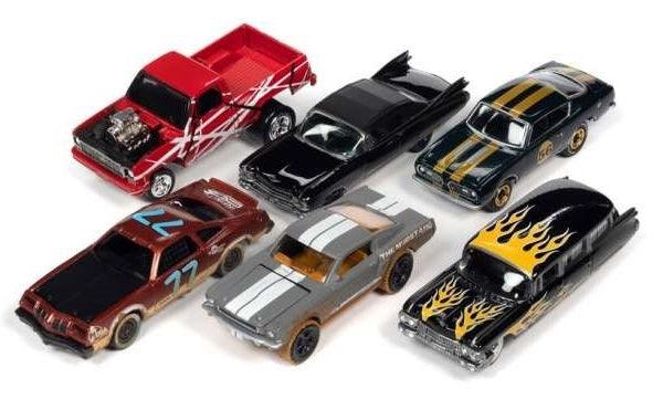Johnny Lightning Street Freaks - Release 1 2021 - Assortment A (Set von 6 Modellen) 1:64 Modelle