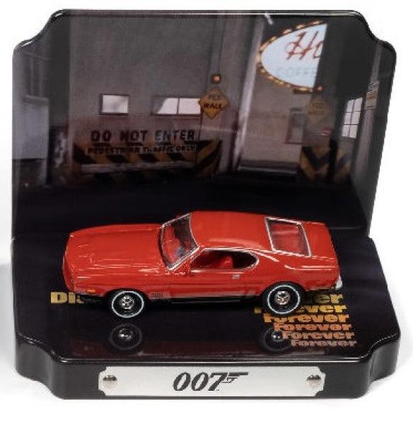 Johnny Lightning Tin 1971 Ford Mustang - Diamond Are Forever 1:64 Modell