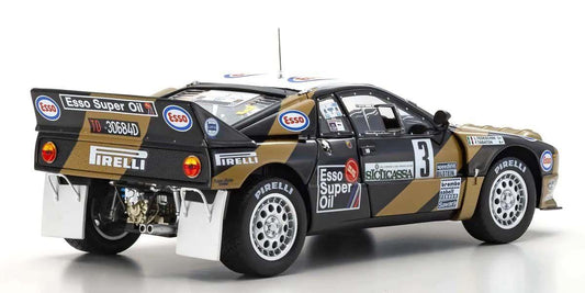 Kyosho Lancia Rallye 037 – 1 – Piancavallo 1985 – Winner Tabaton/Tedeschini 1:18 Modell