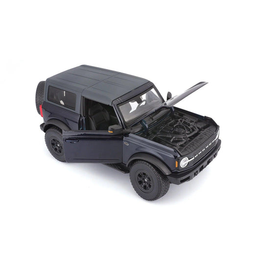 Maisto Ford Bronco Wildtrak 2021 - Blue 1:18 Modell