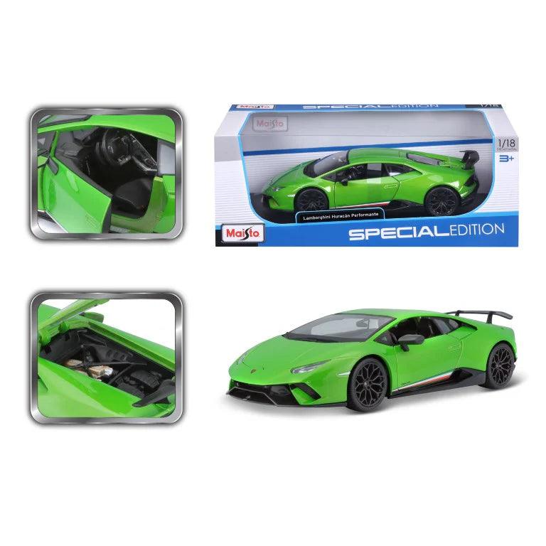 Maisto Lamborghini Huracan Performante - Green 1:18 Modell
