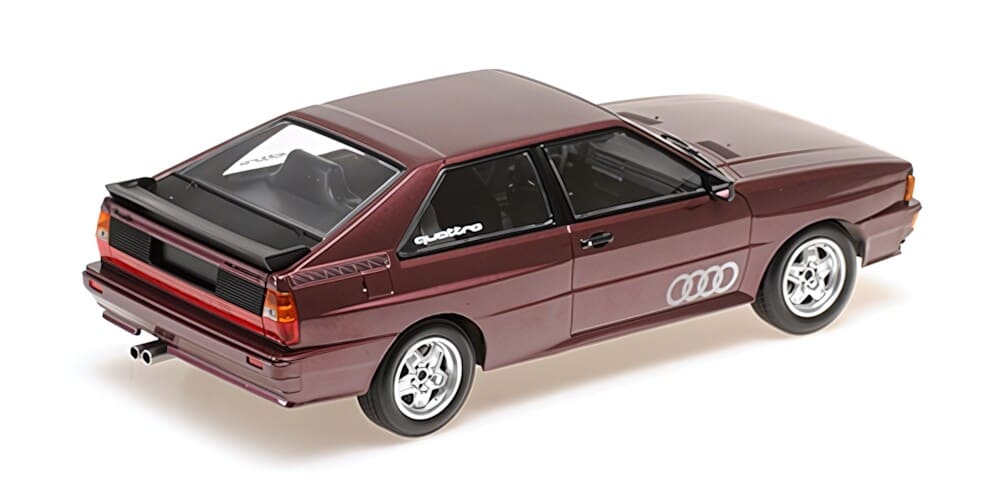 Minichamps Audi Quattro 1980 brown metallic 1:18 Modell
