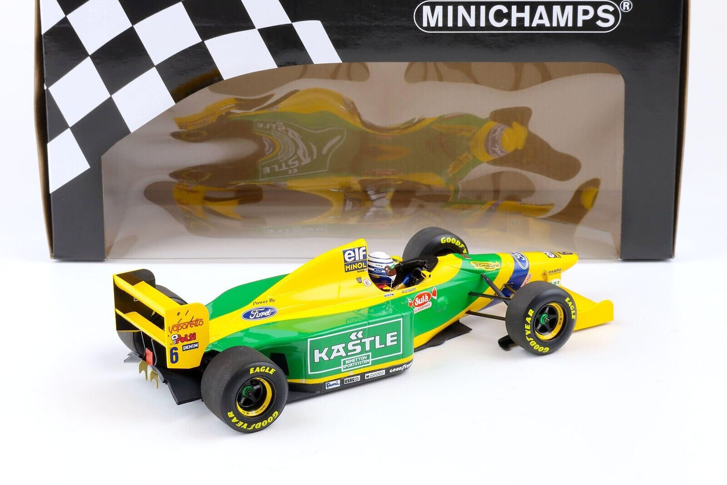 Minichamps Benetton Ford B193 - Michael Schumacher - German GP 1993 1:18 Modell
