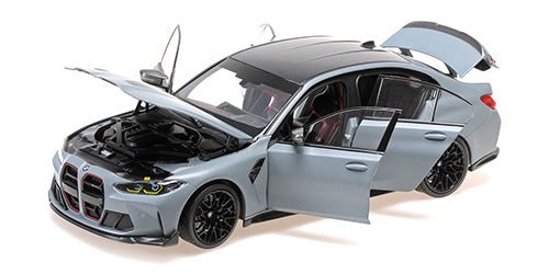 Minichamps BMW M3 CS – 2023 – GREY METALLIC 1:18 Modell