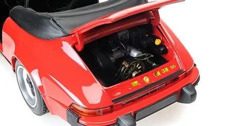 Minichamps Porsche 911 Carrera Cabriolet 3.2 1983 - Red 1:18 Modell