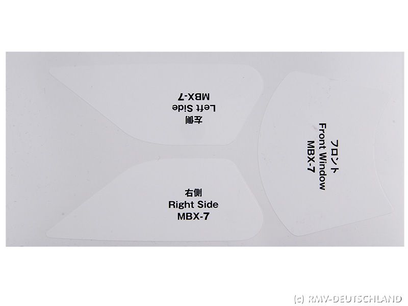 Mugen MBX-7 Karosserie # 0,8mm