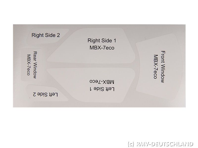 Mugen MBX-7R + ECO Karosserie # 0,8mm