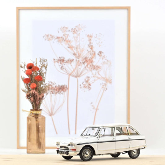 Norev Citroen Ami Super 1974 Meije White 1:18 Modell